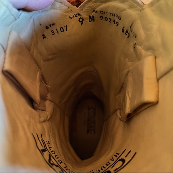 Corral Women's Black Brown Inlay and Straps A3107 Western Cowgirl Boots Size 9M - Picture 5 of 6